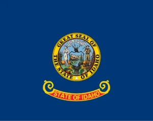 Idaho flag for article covering wills vs trusts in the state