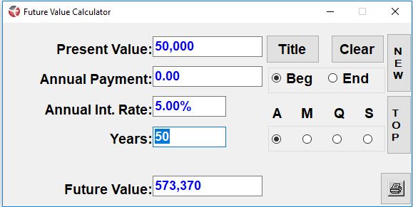 calculating opportunity cost