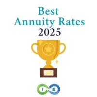 image with trophy signifying the best annuity rates for 2025