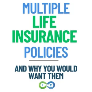 Multiple whole life insurance policies stacked together representing a private banking system — Insurance & Estates